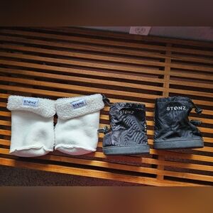 Stonz Medium Booties And Boot Liners